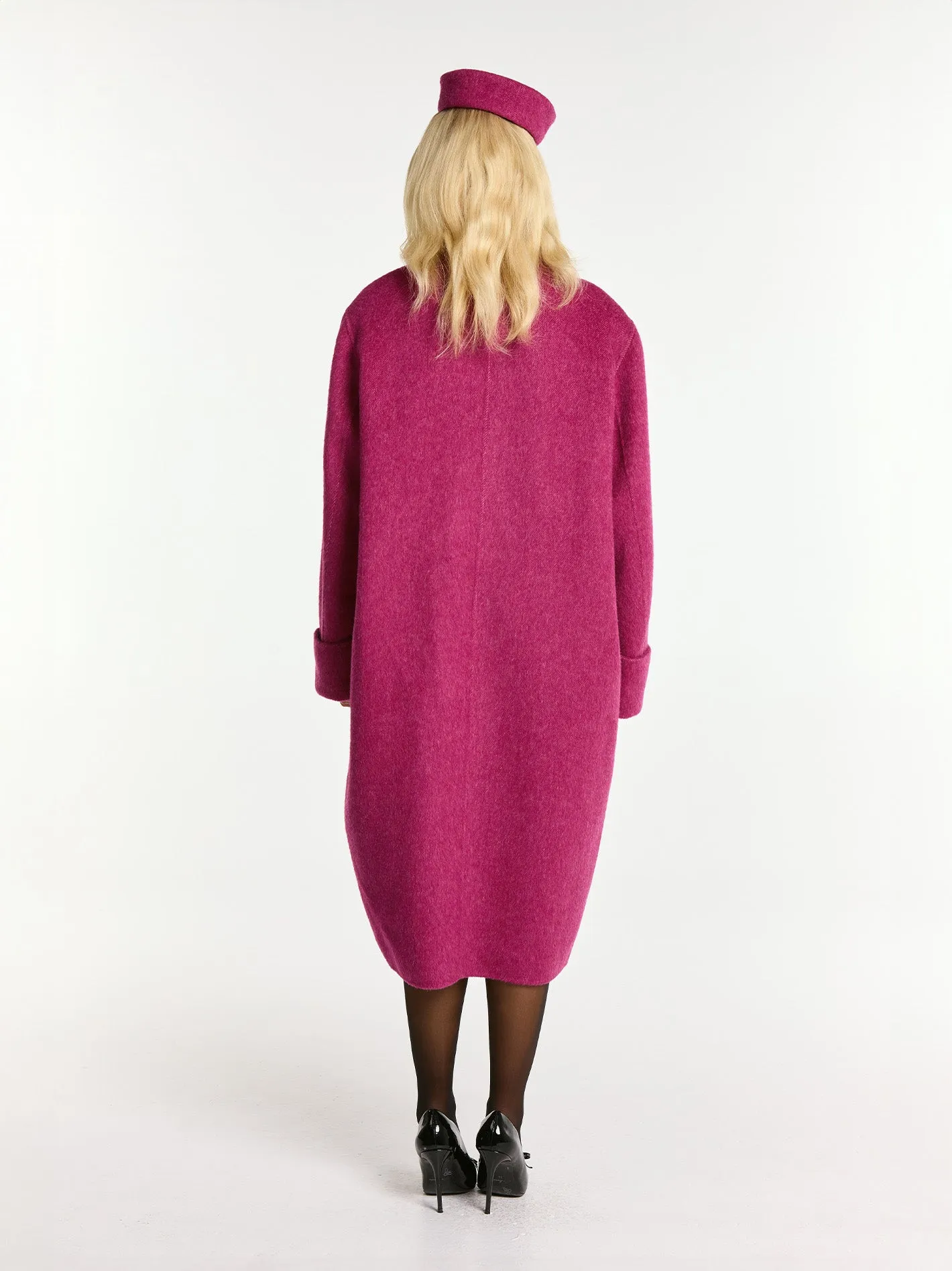 Audrina Coat (Rose Red)