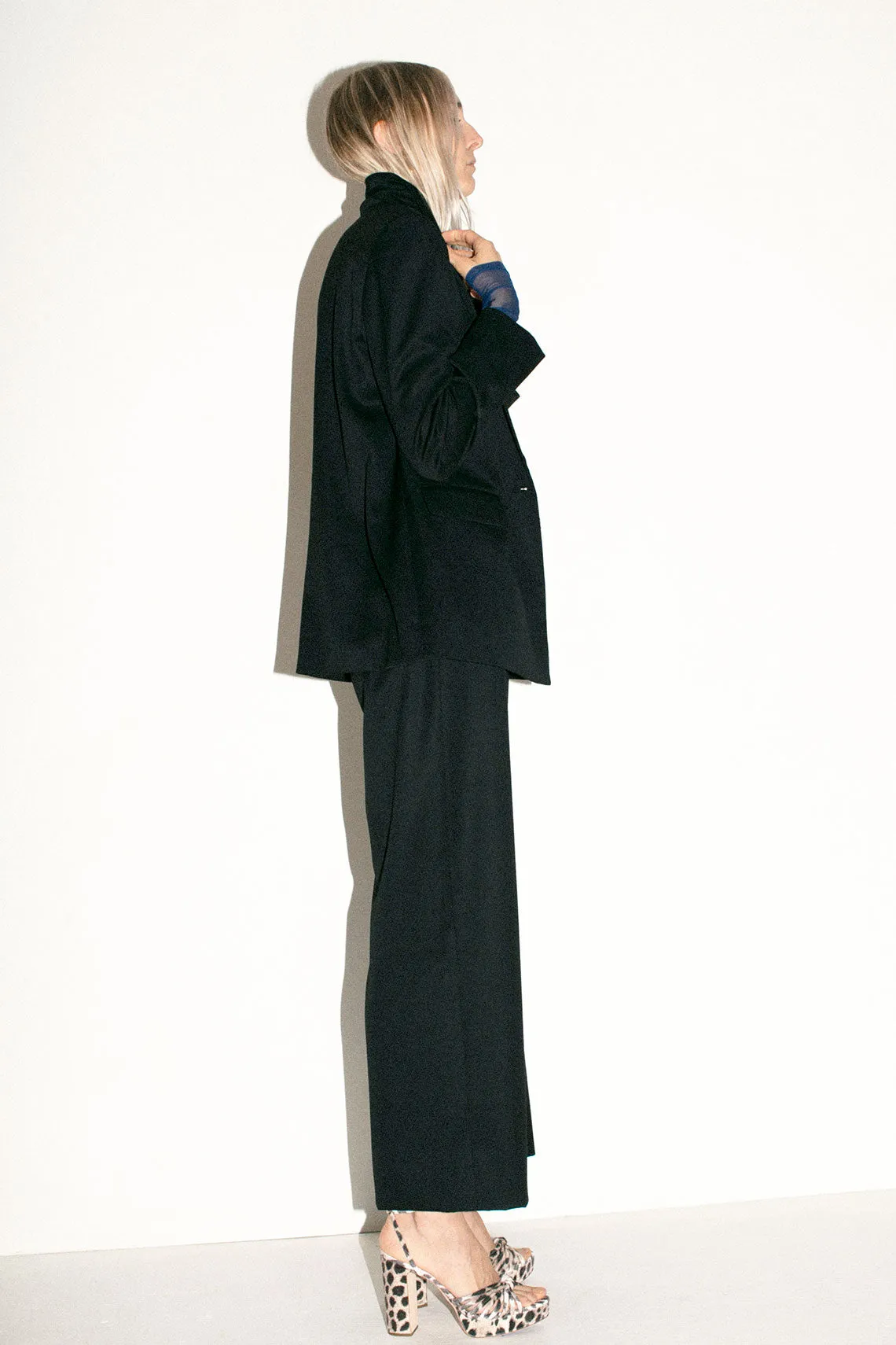 Black Ingrid Blazer