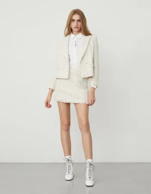 BORA AKSU TWEED MINI SKIRT