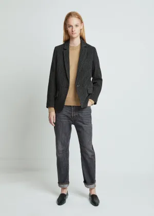 Charly Herringbone Wool Jacket