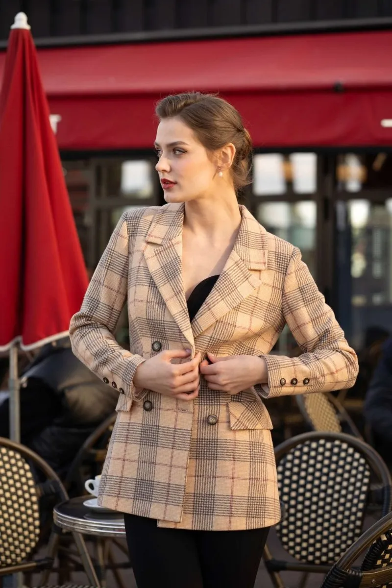 Christopher Plaid Blazer