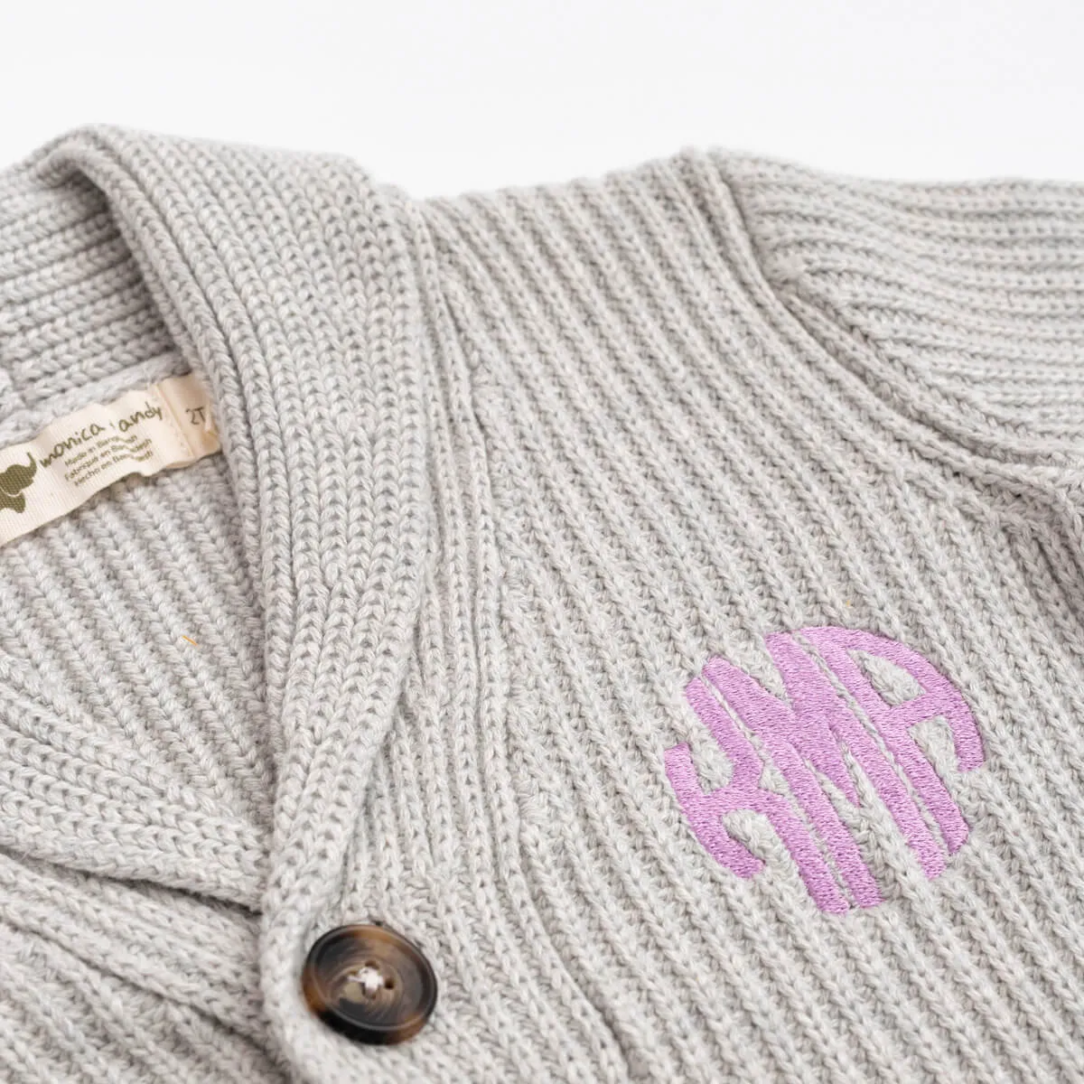 Collegiate Cardigan_Heather Grey