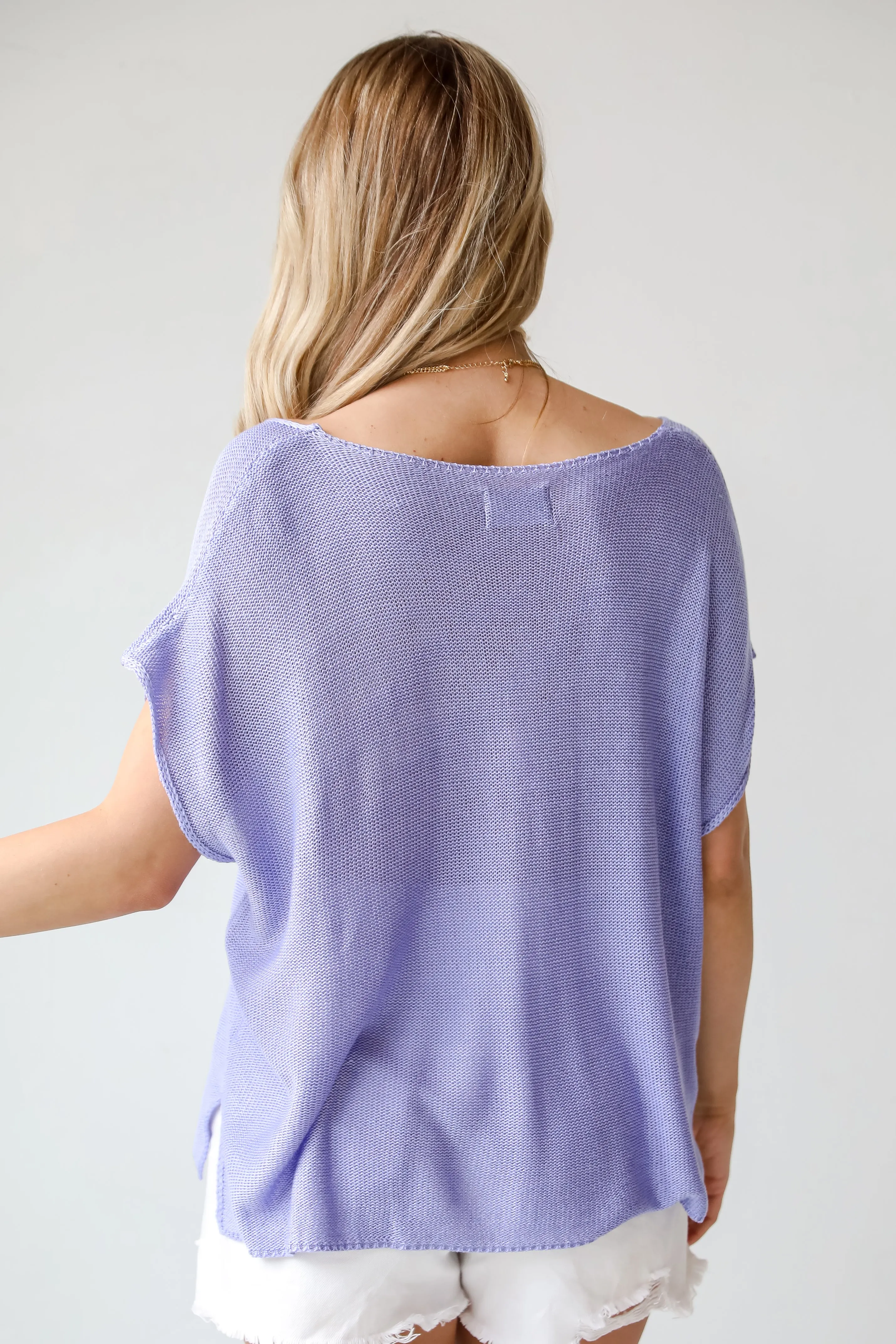 FINAL SALE - Eliza Lightweight Knit Top