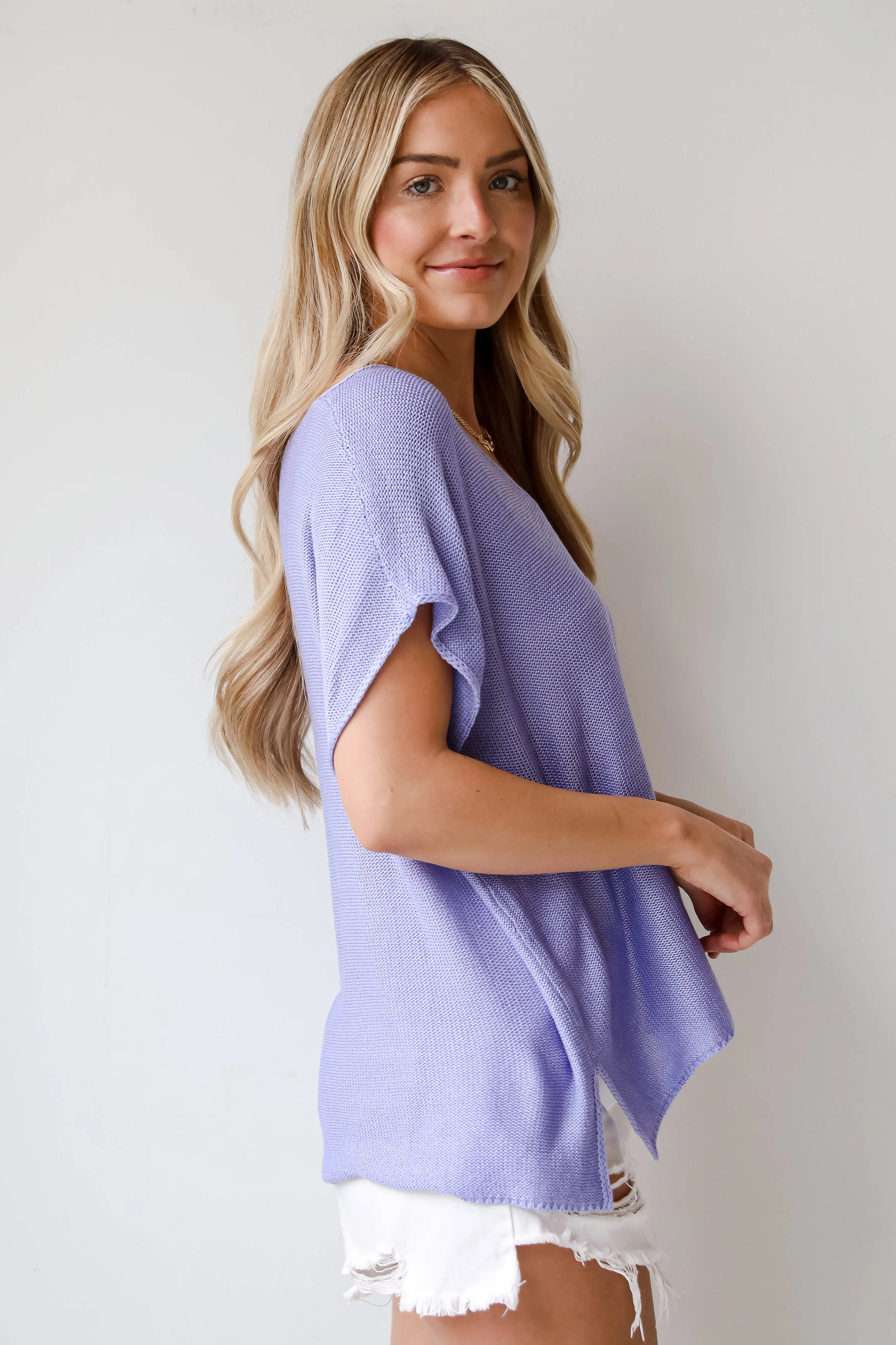 FINAL SALE - Eliza Lightweight Knit Top