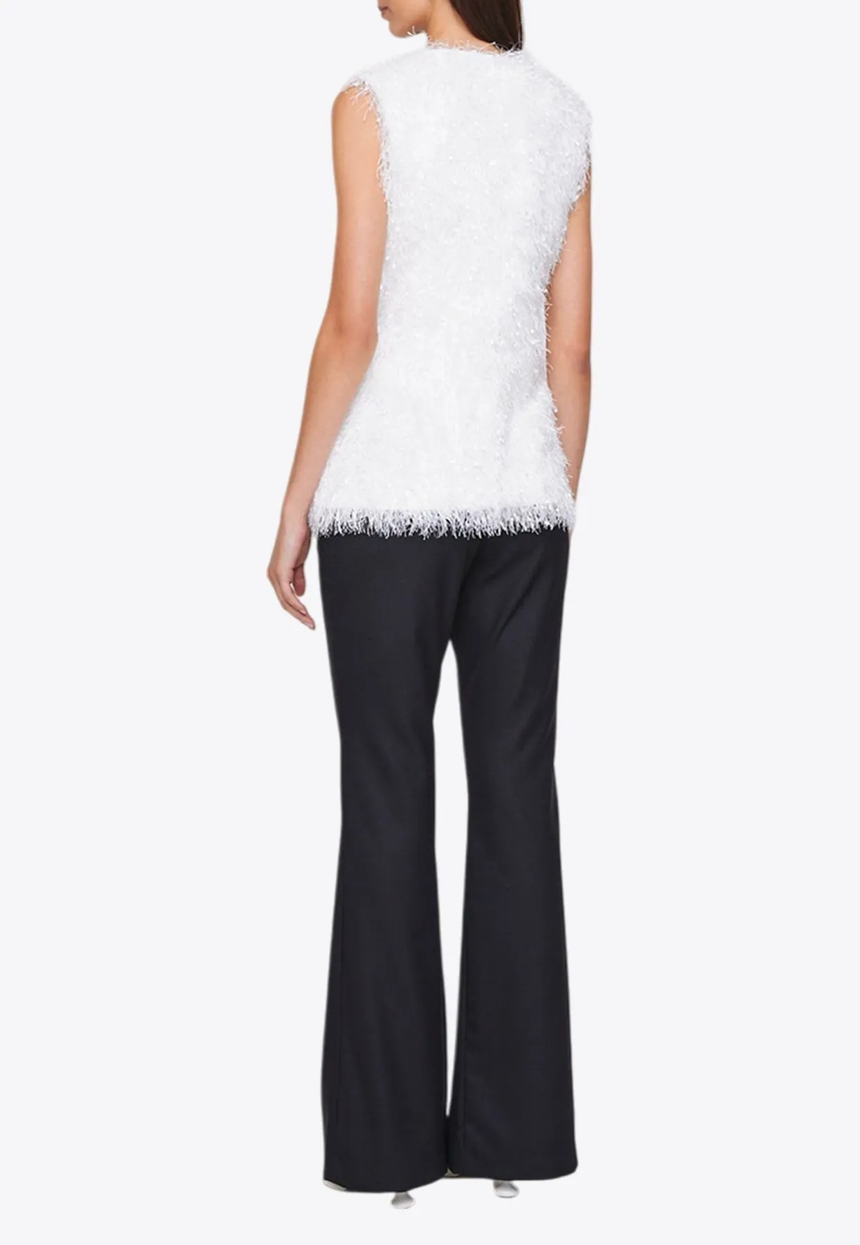 Grace Feather Knit Vest