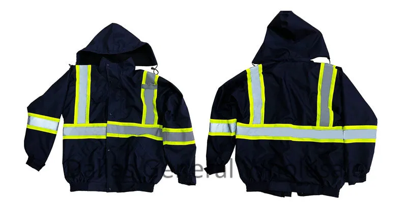 High Visibility Insulated Waterproof Jackets Wholesale