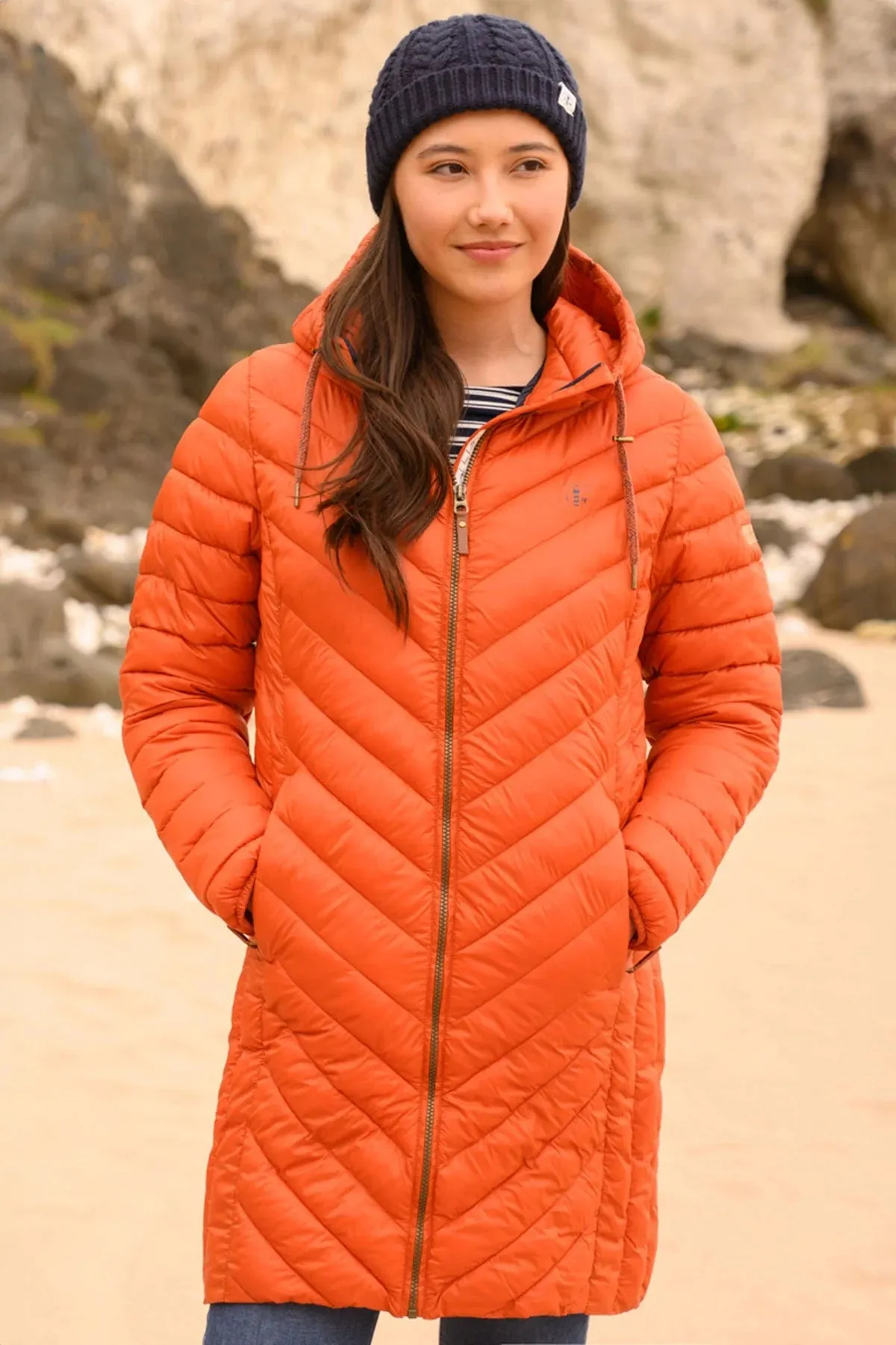 Lighthouse Laurel Padded Ladies Coat