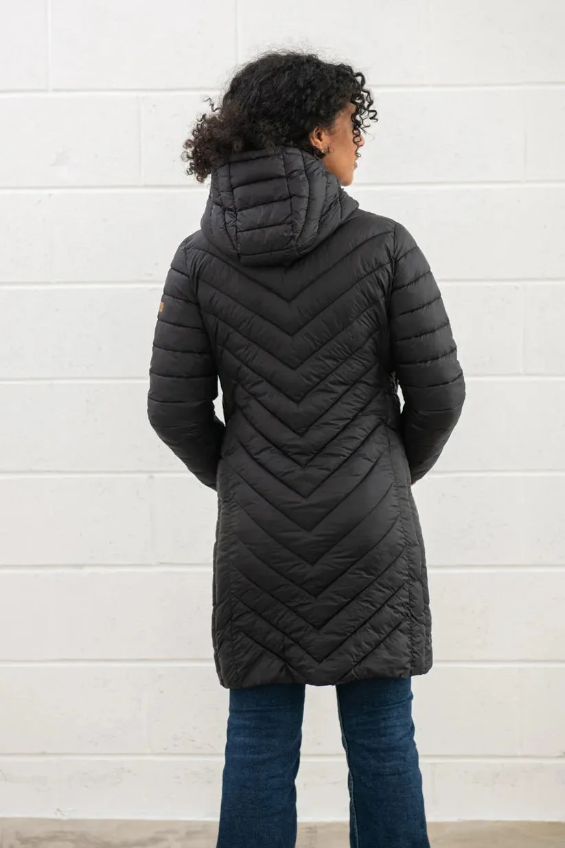 Lighthouse Laurel Padded Ladies Coat