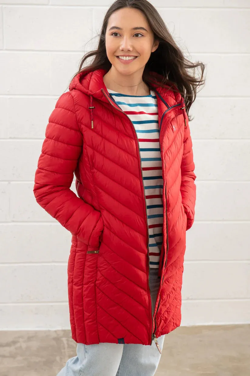 Lighthouse Laurel Padded Ladies Coat