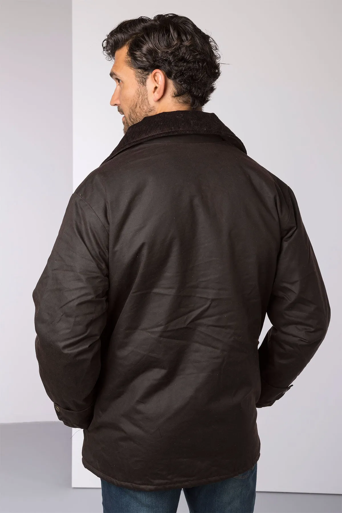 Men's Padded Wax Jacket - Stamford