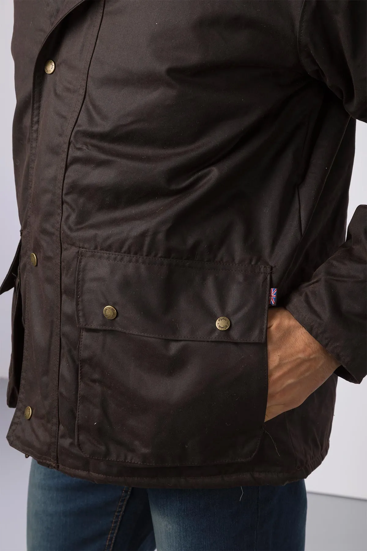 Men's Padded Wax Jacket - Stamford