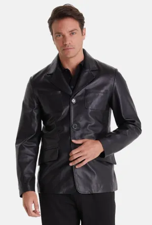 Men's Safari Jacket, Black