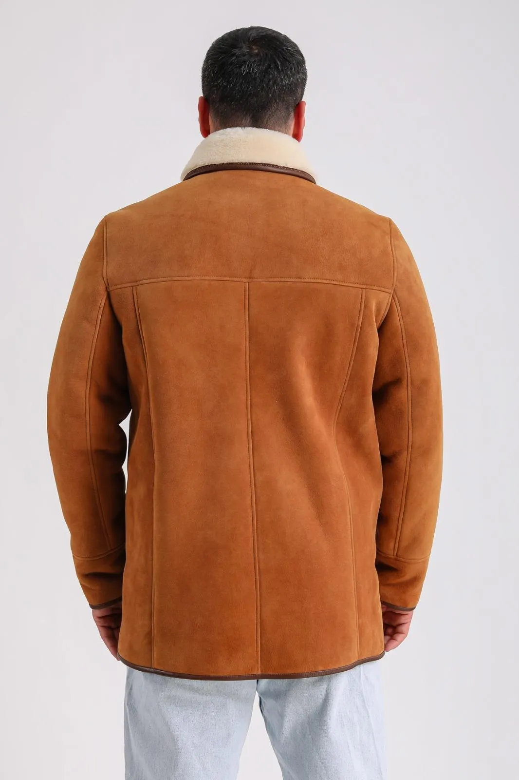 Men's Wool Fashion Suede, Whiskey