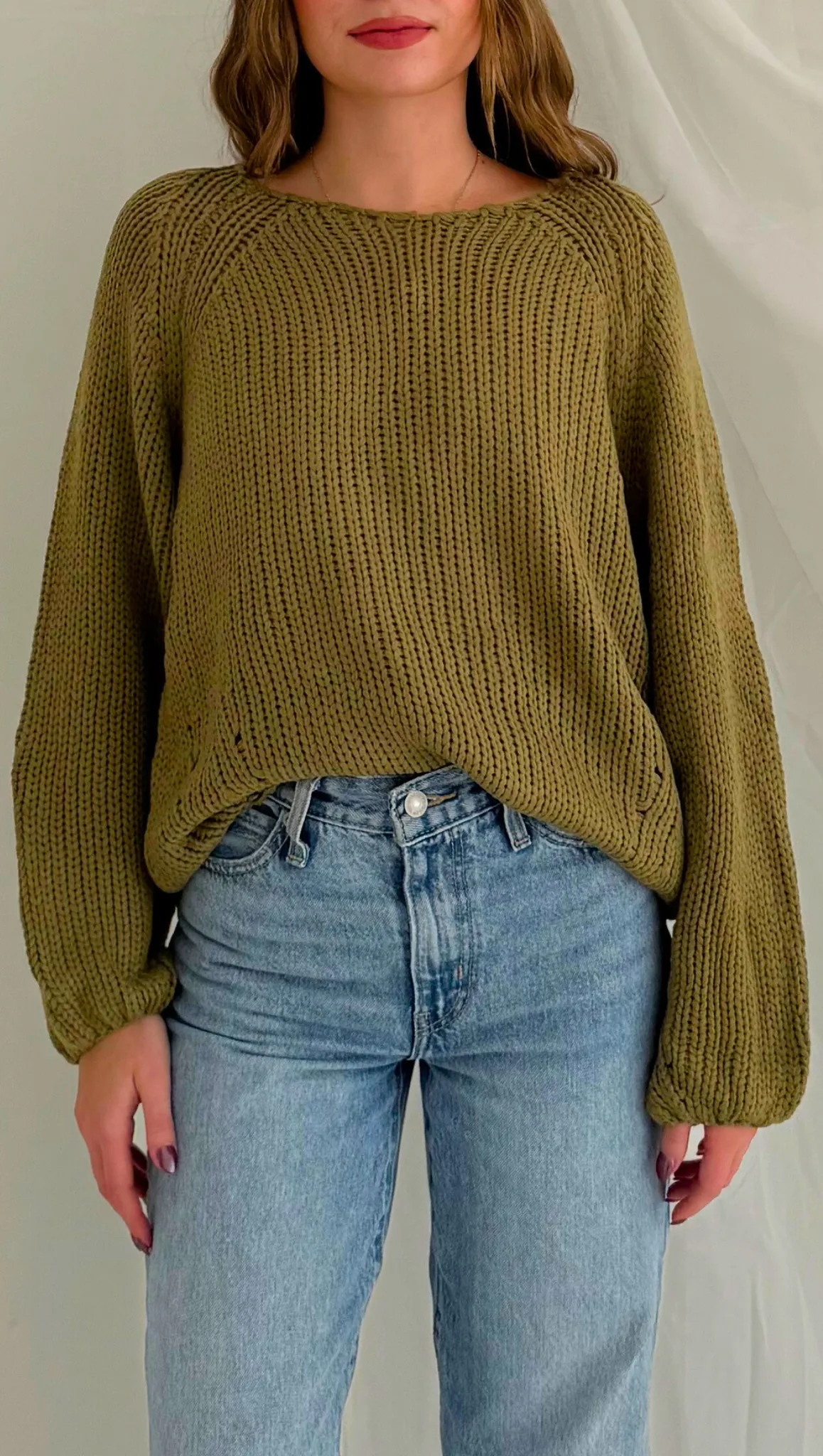 Oliver Pullover Sweater - Olive