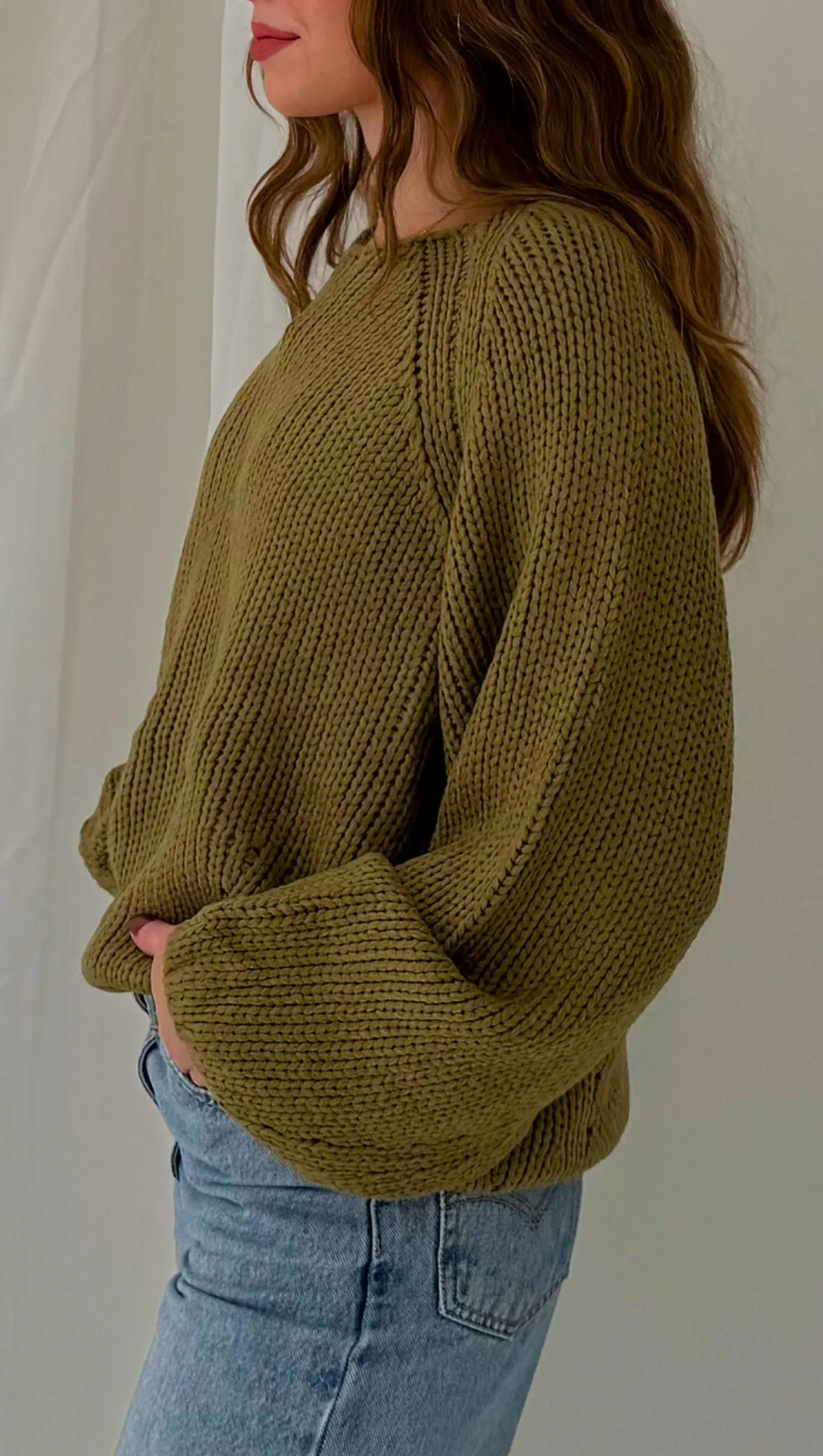 Oliver Pullover Sweater - Olive