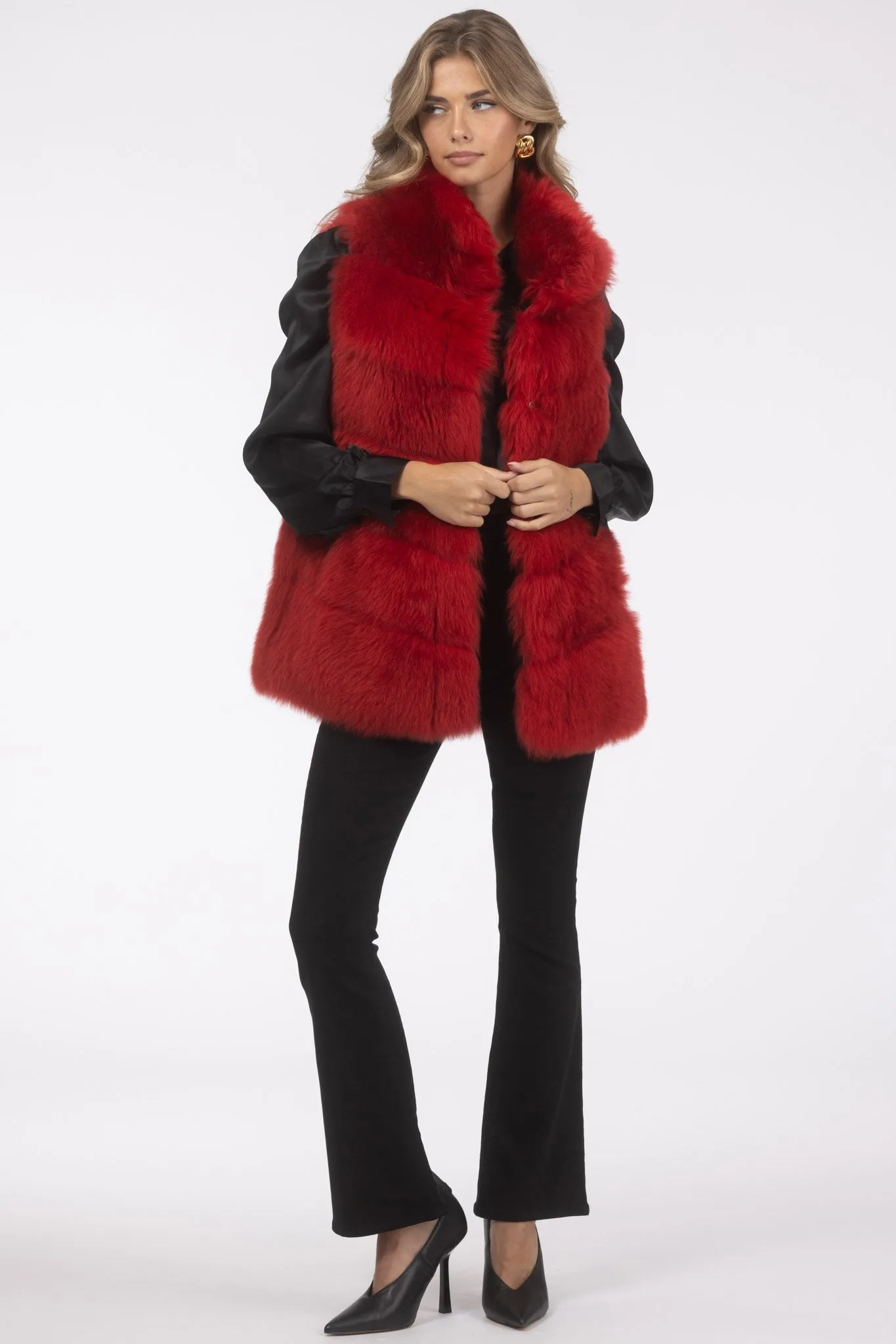 Reversible Merinillo Shearling Lamb Vest