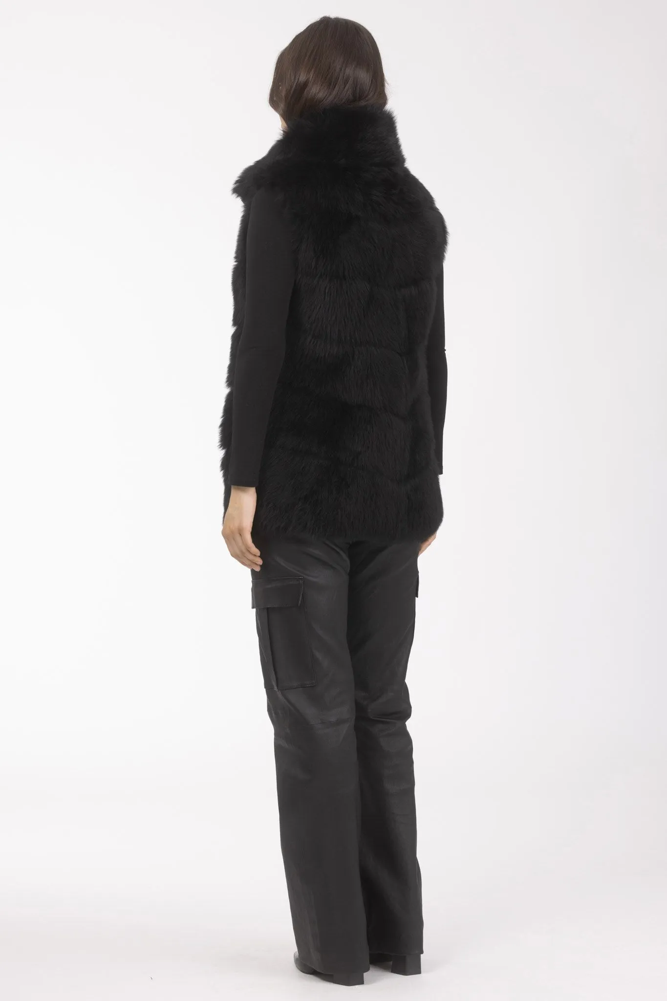 Reversible Merinillo Shearling Lamb Vest