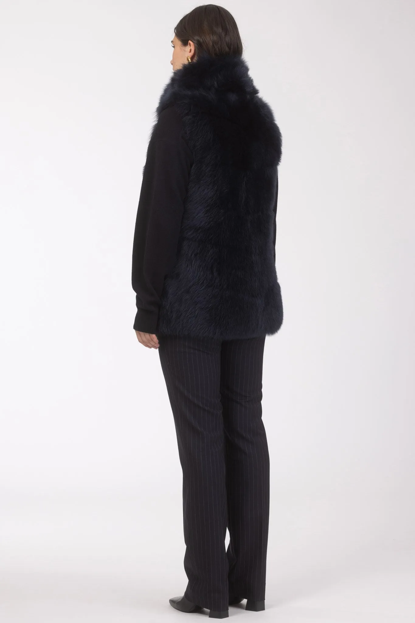 Reversible Merinillo Shearling Lamb Vest