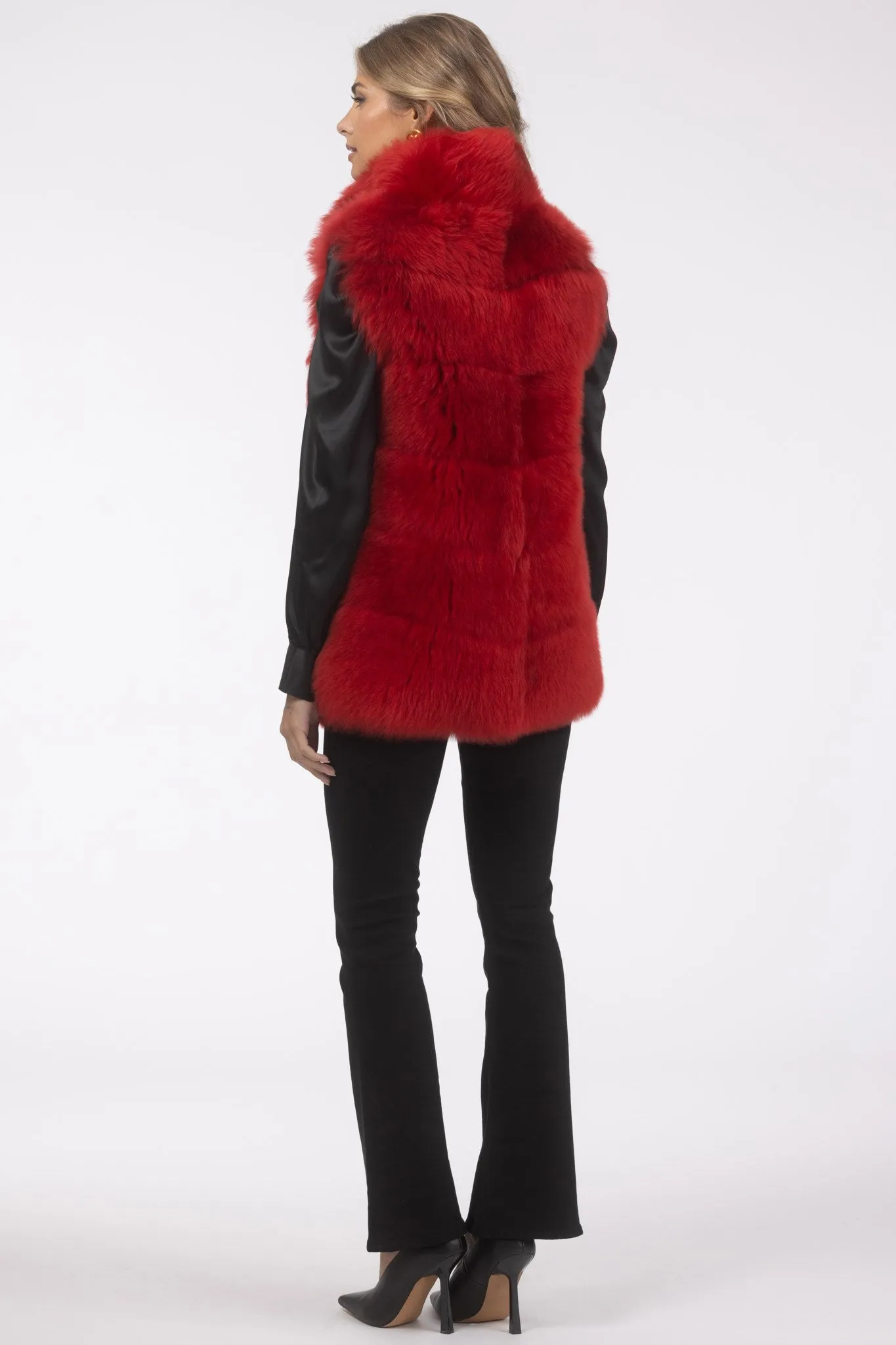 Reversible Merinillo Shearling Lamb Vest