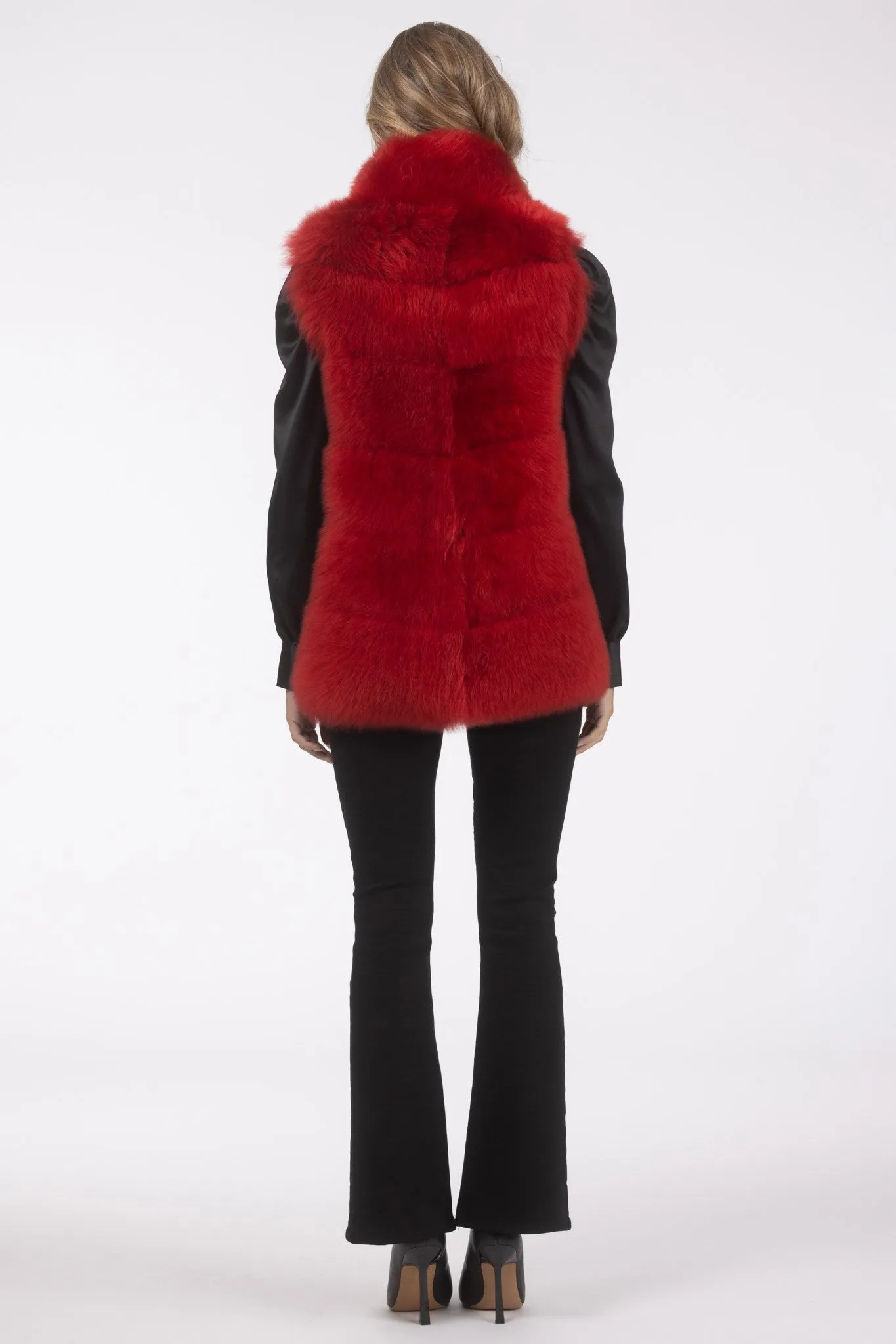 Reversible Merinillo Shearling Lamb Vest