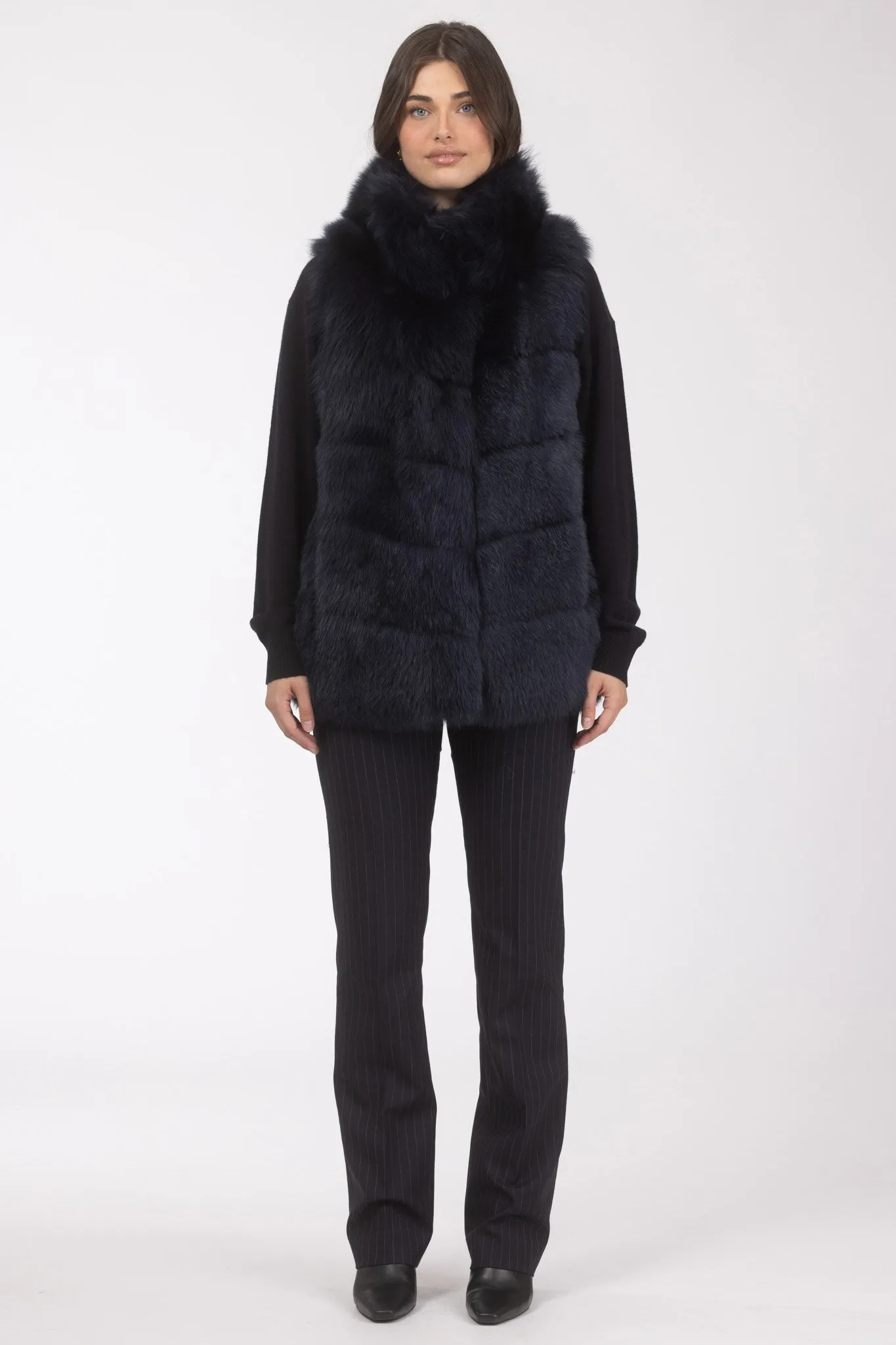 Reversible Merinillo Shearling Lamb Vest