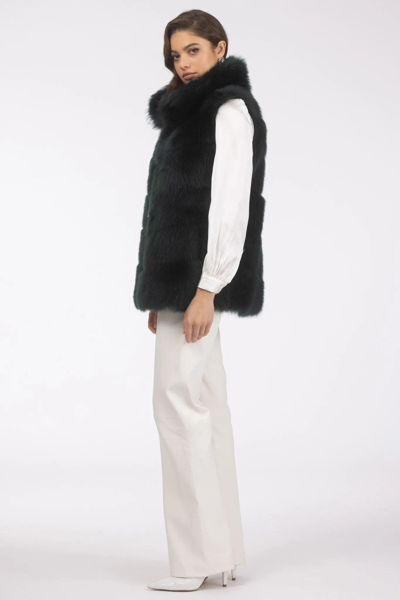 Reversible Merinillo Shearling Lamb Vest