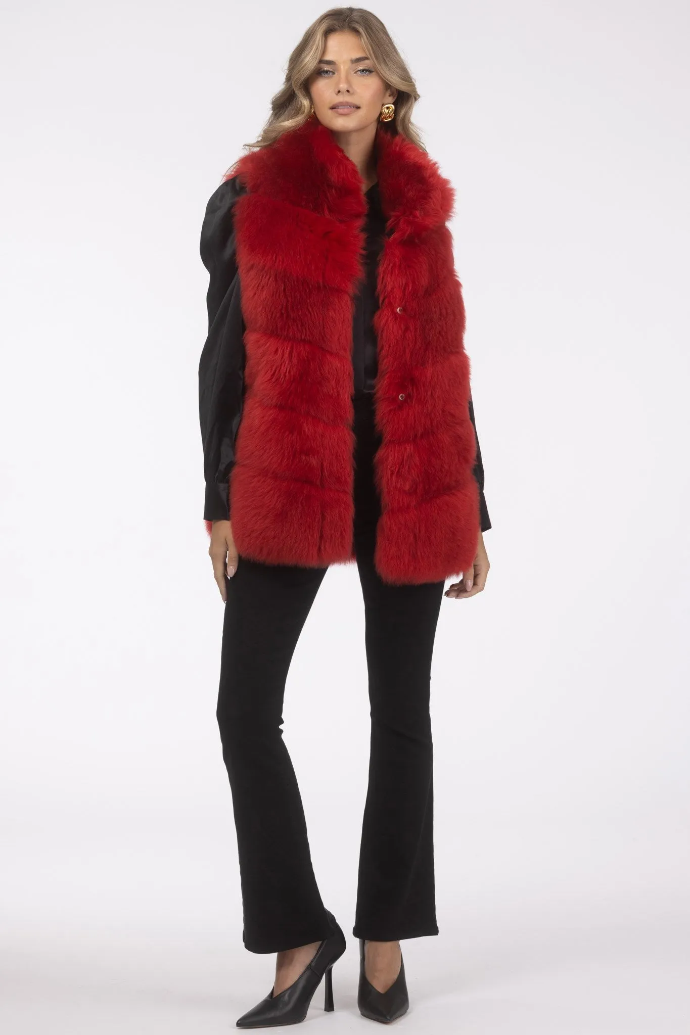 Reversible Merinillo Shearling Lamb Vest