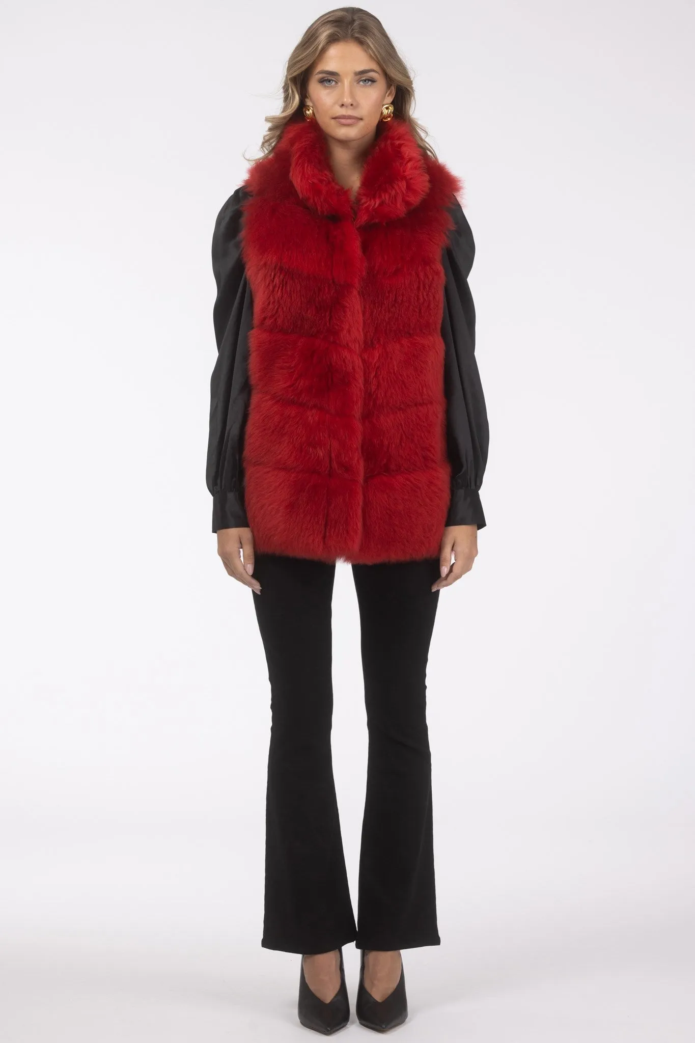 Reversible Merinillo Shearling Lamb Vest