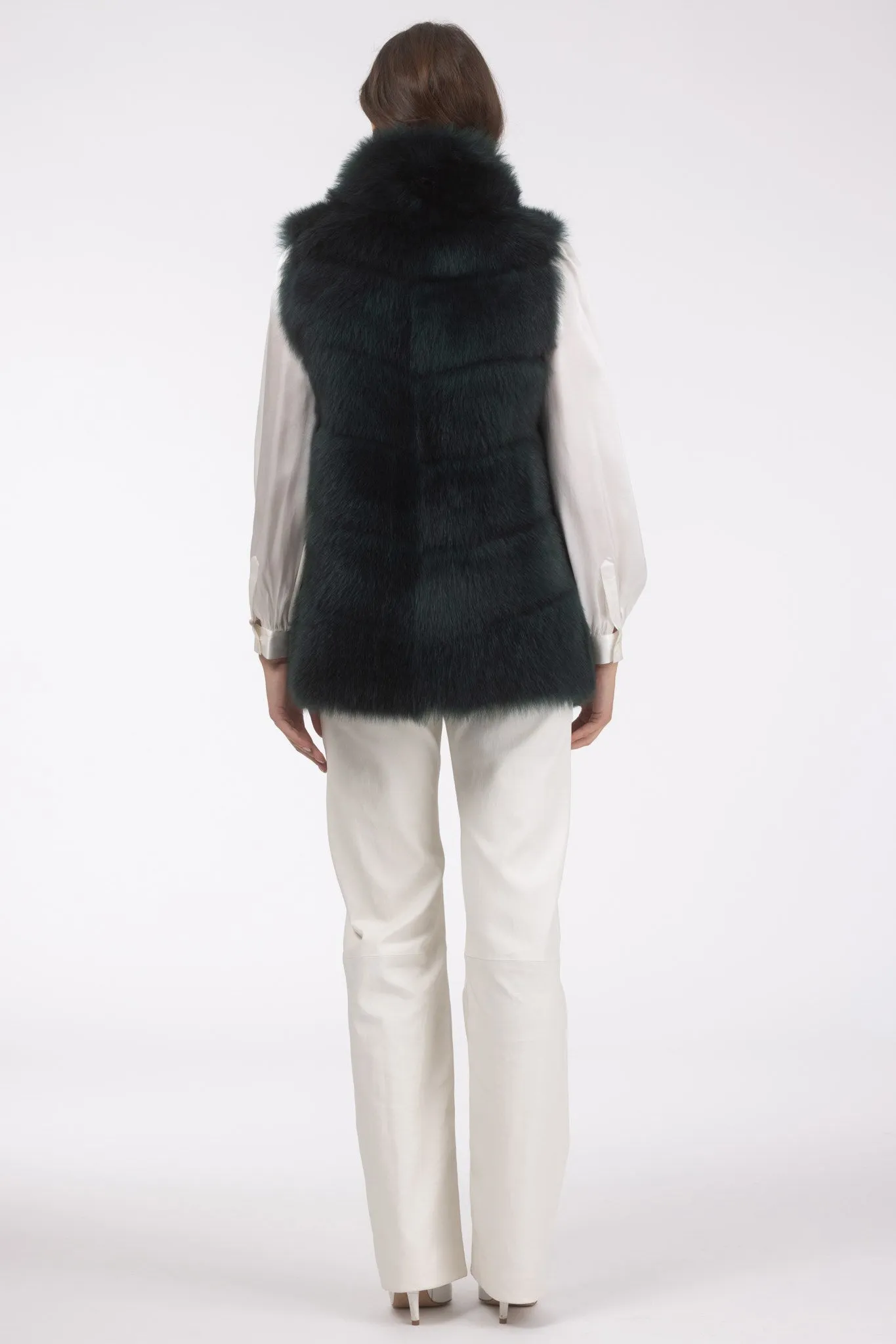 Reversible Merinillo Shearling Lamb Vest