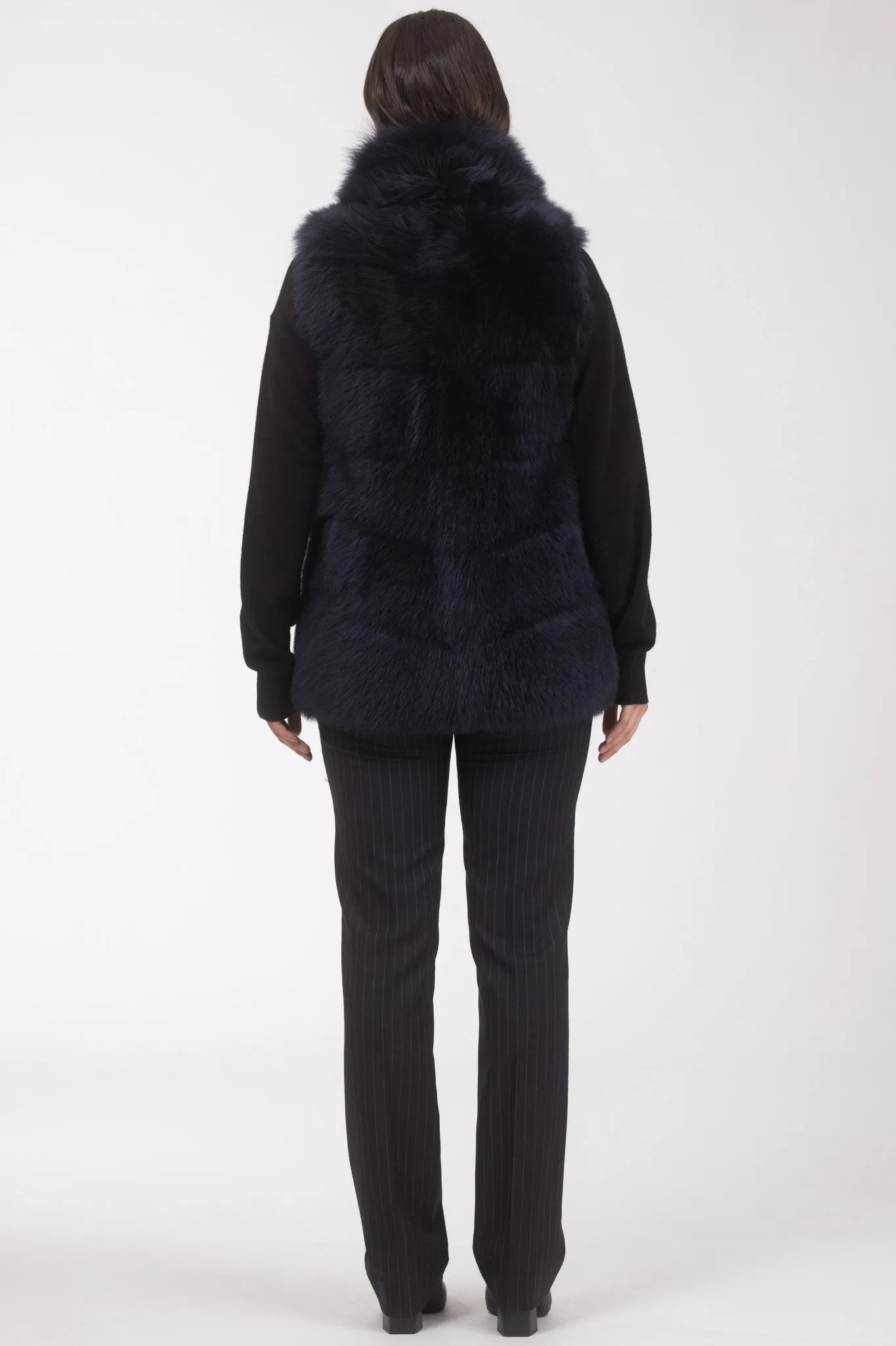 Reversible Merinillo Shearling Lamb Vest