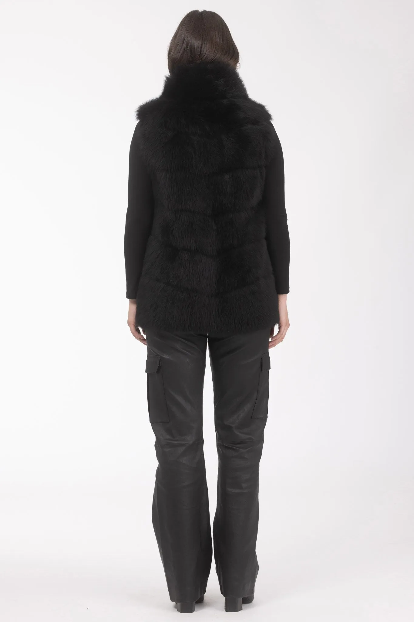 Reversible Merinillo Shearling Lamb Vest