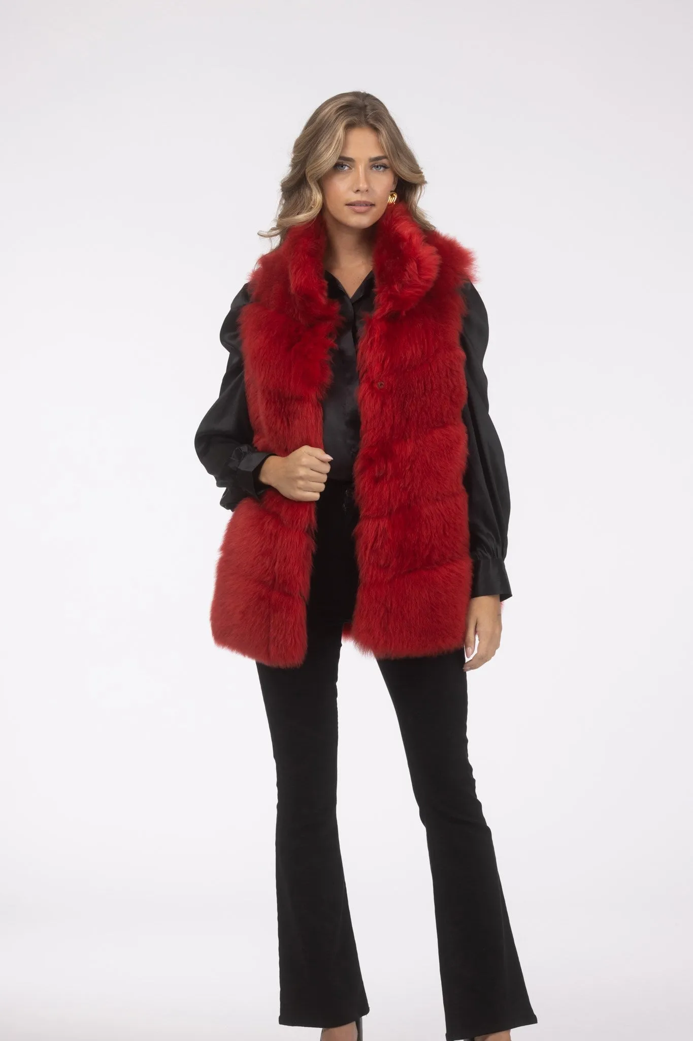 Reversible Merinillo Shearling Lamb Vest