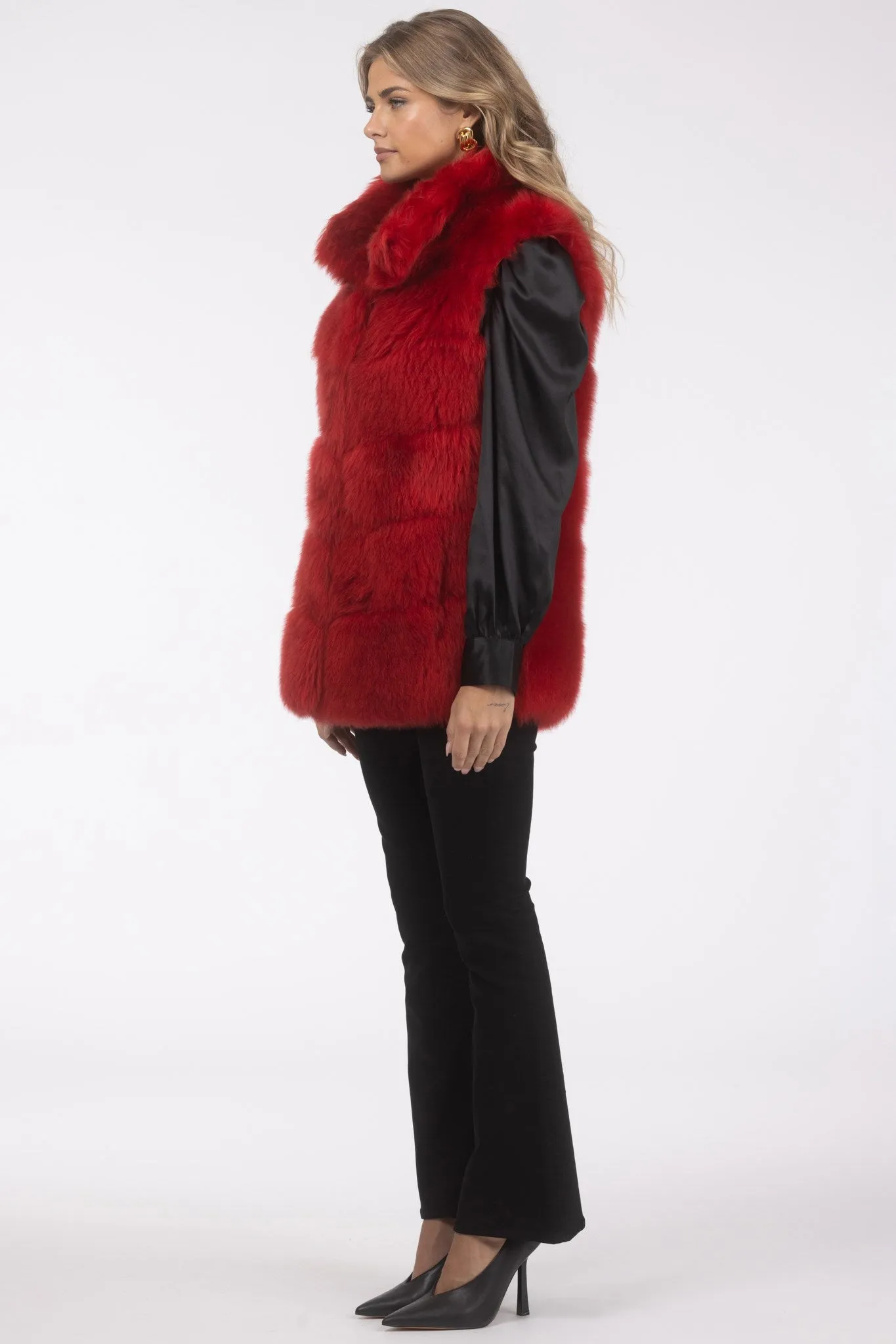 Reversible Merinillo Shearling Lamb Vest