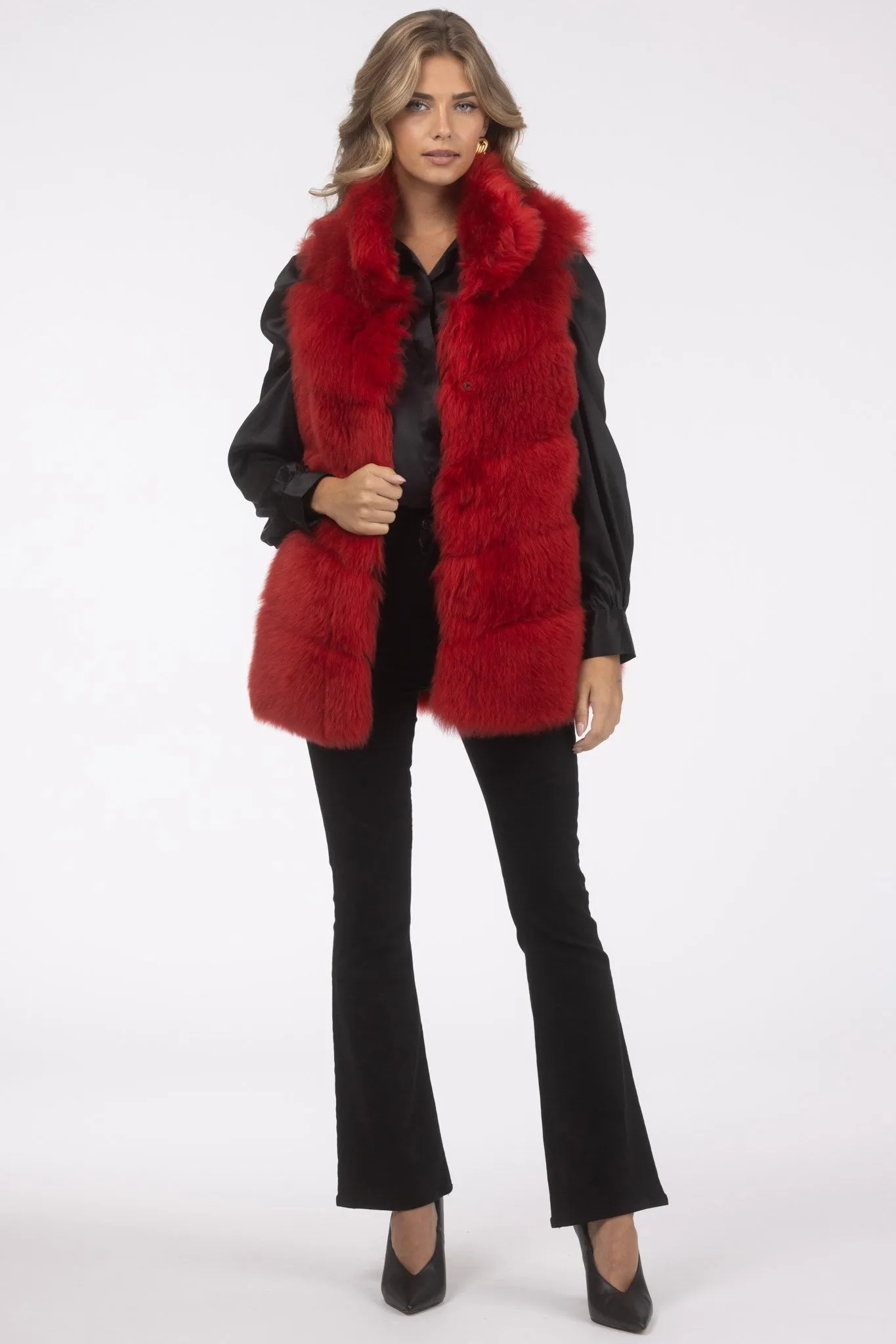 Reversible Merinillo Shearling Lamb Vest