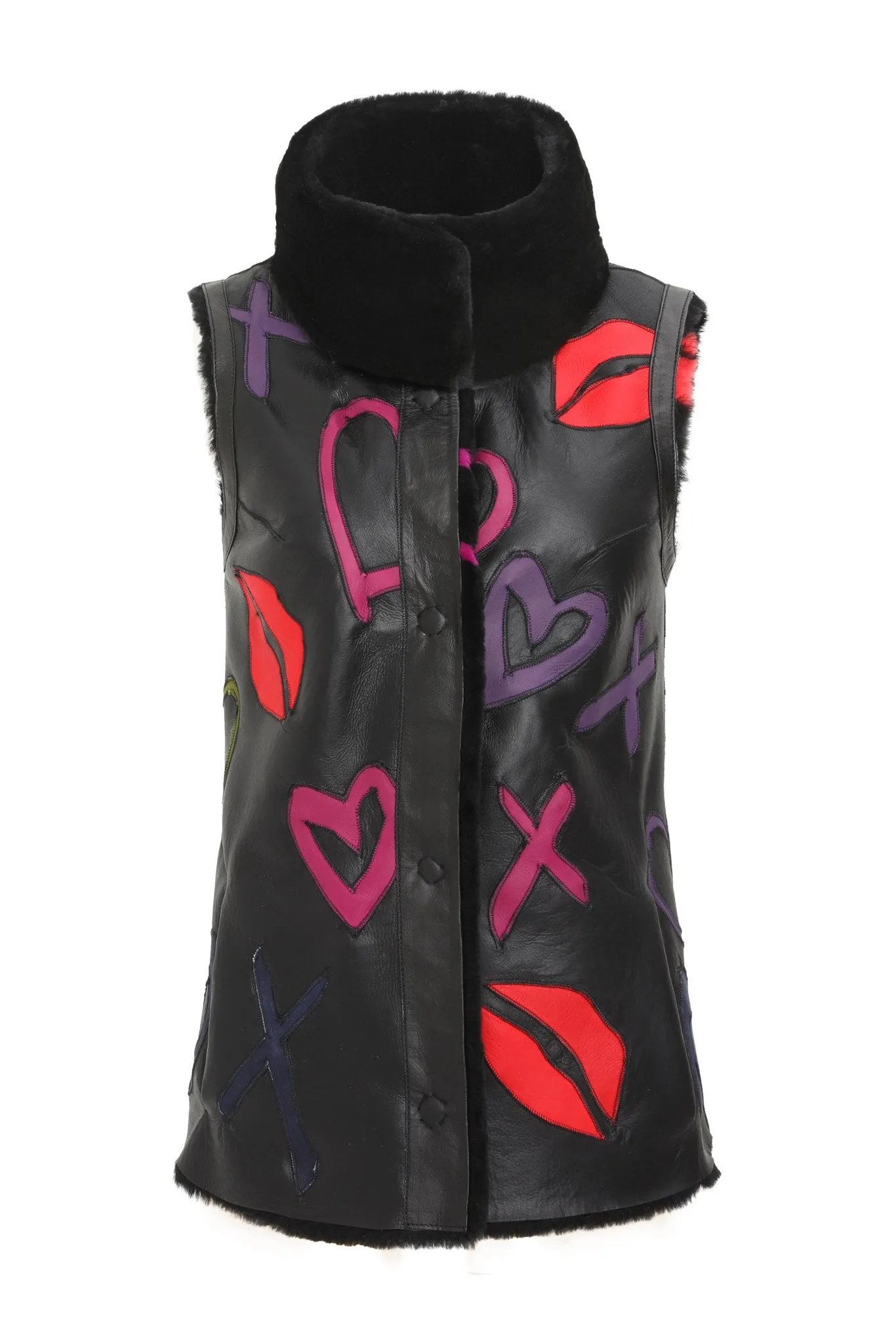 Reversible Select Shearling Lamb Vest