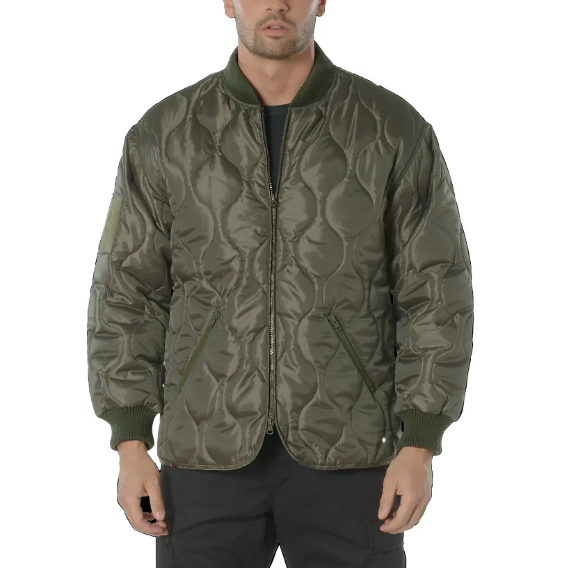 Rothco Mens Concealed Carry Quilted Woobie Jacket