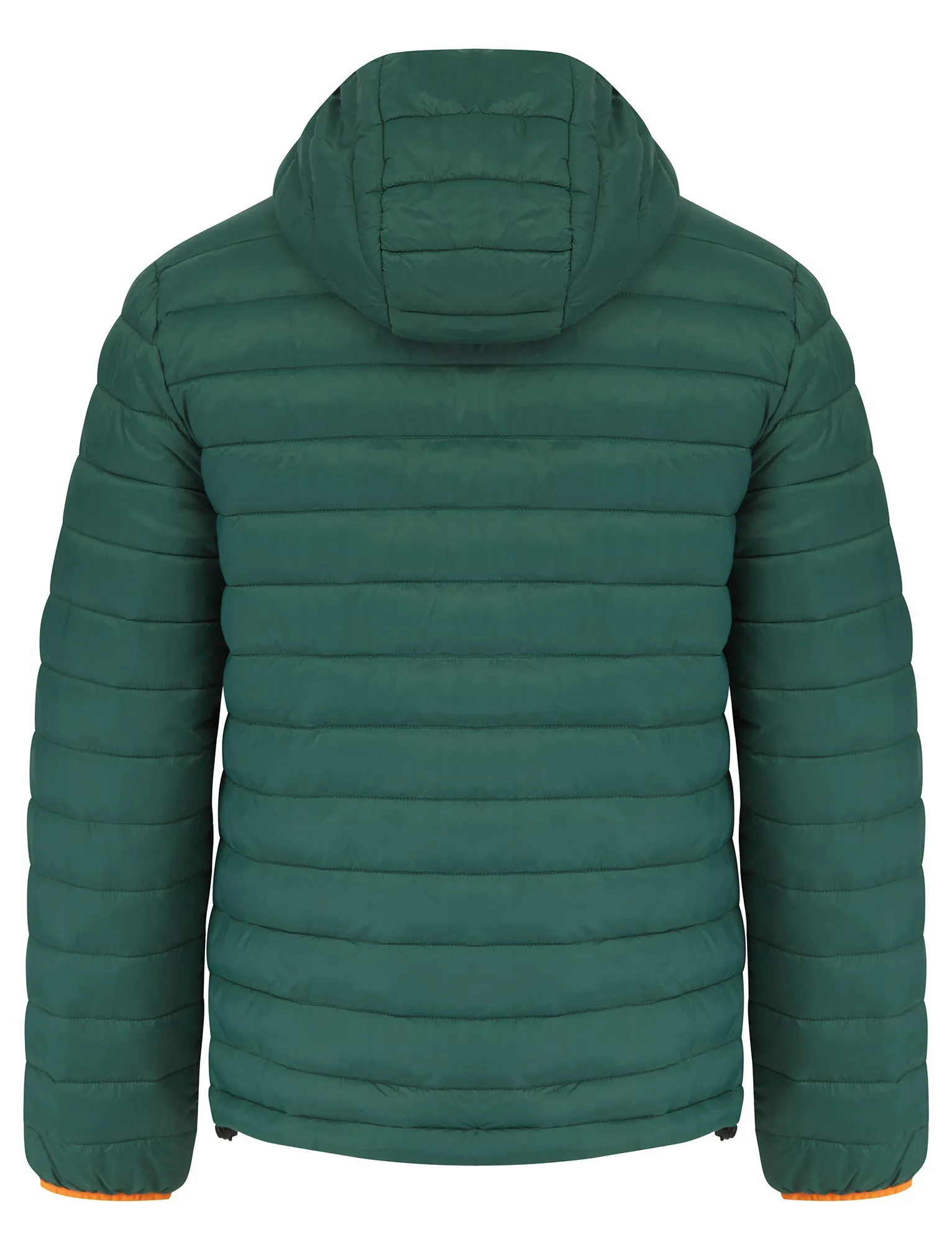 Samoset Quilted Puffer Jacket with Hood in June Bug Green - Tokyo Laundry