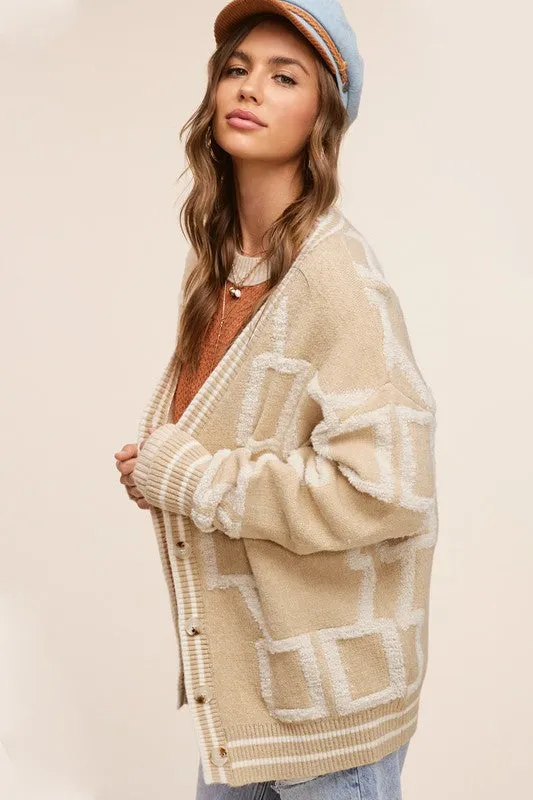 SLOUCHY KNIT CARDIGAN