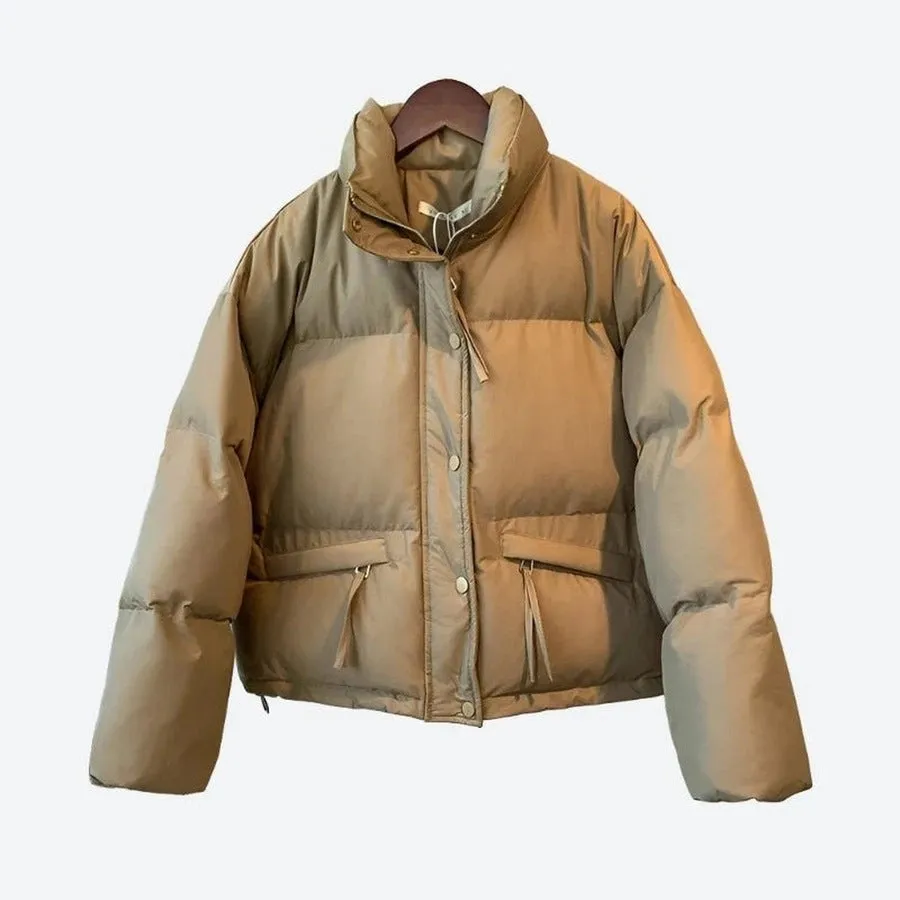 Warm Padded High-Neck Winter Jackets