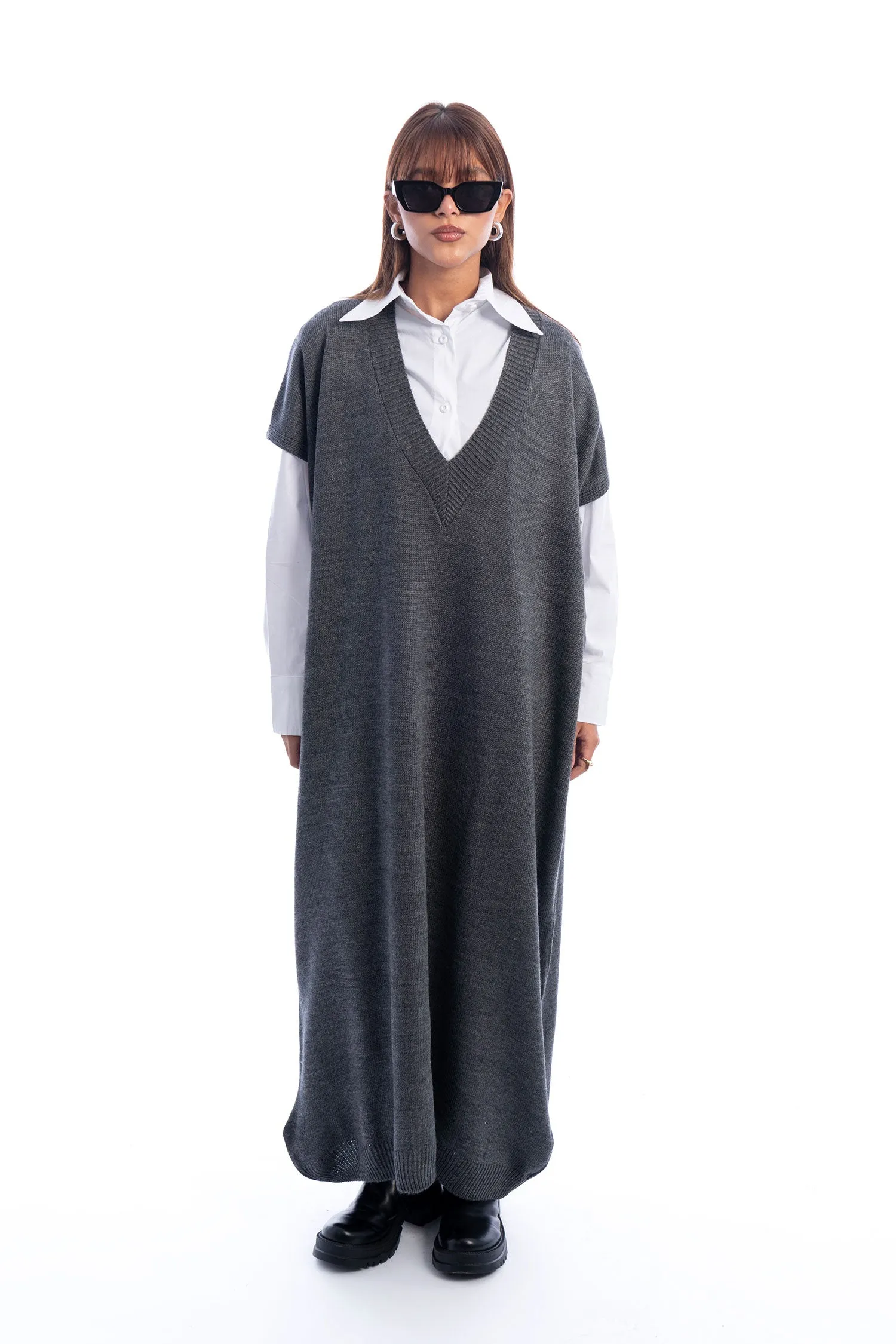 Winter Maxi Knit Dress - Zola