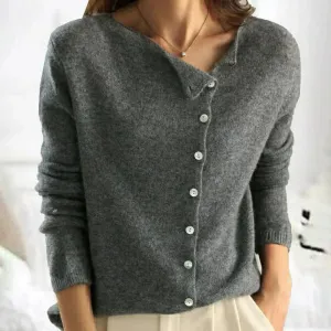 Women's Warm Knitted Cardigan with Buttons | Perfect for Everyday Wear